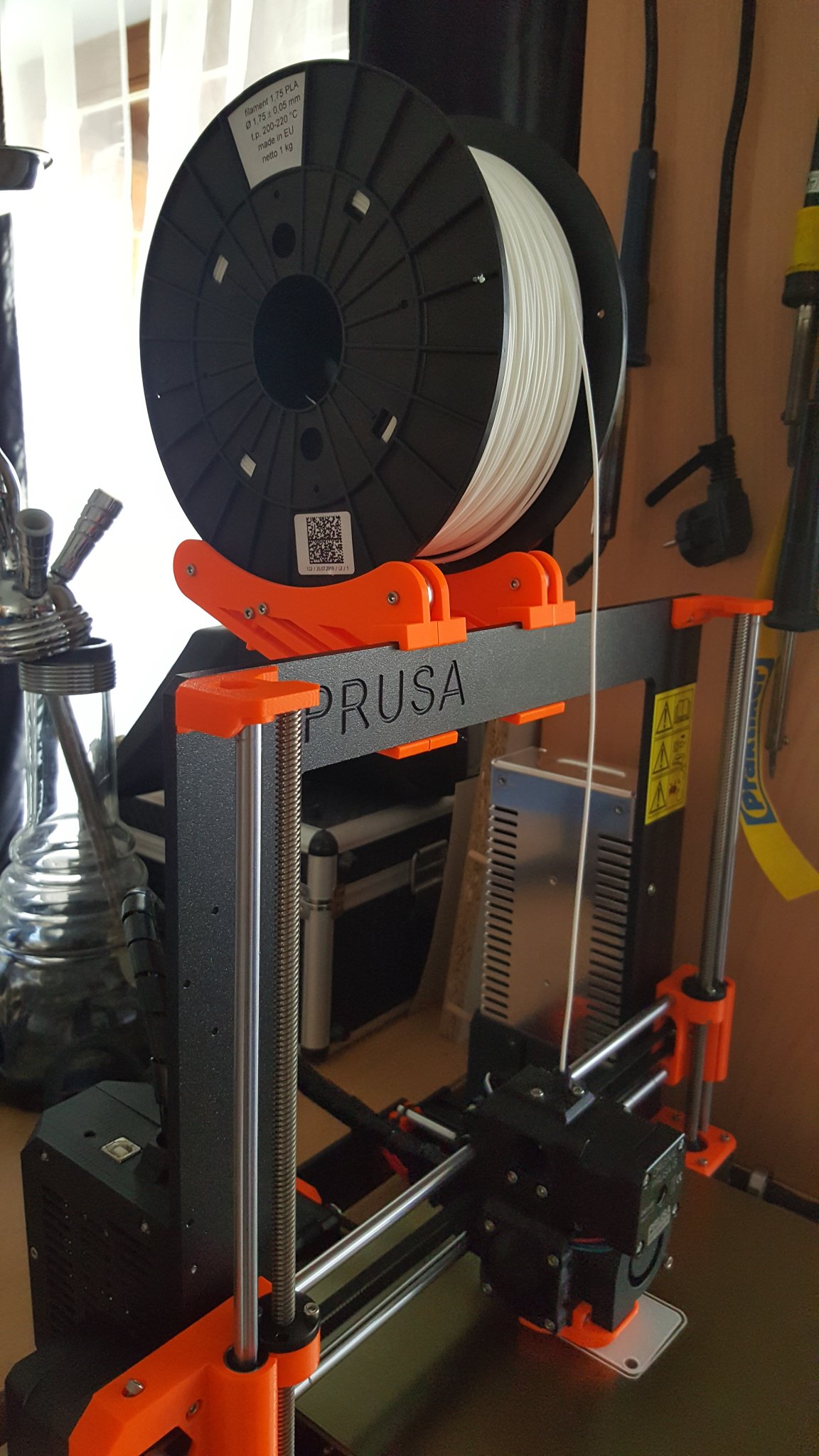 Giá đỡ cuộn filament Ultimate V3+ cho Prusa MK3/s theo phong cách TUSH