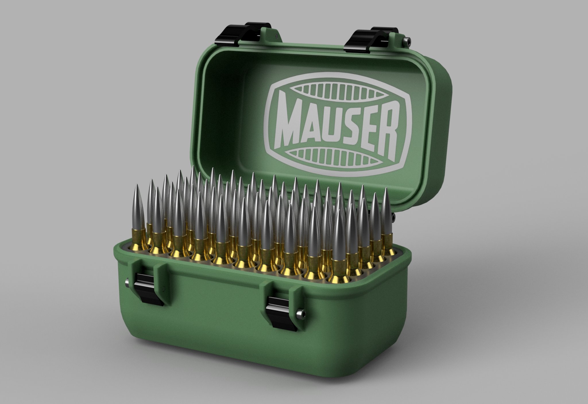 Hộp đạn cho súng Mauser Thụy Điển 6,5x55