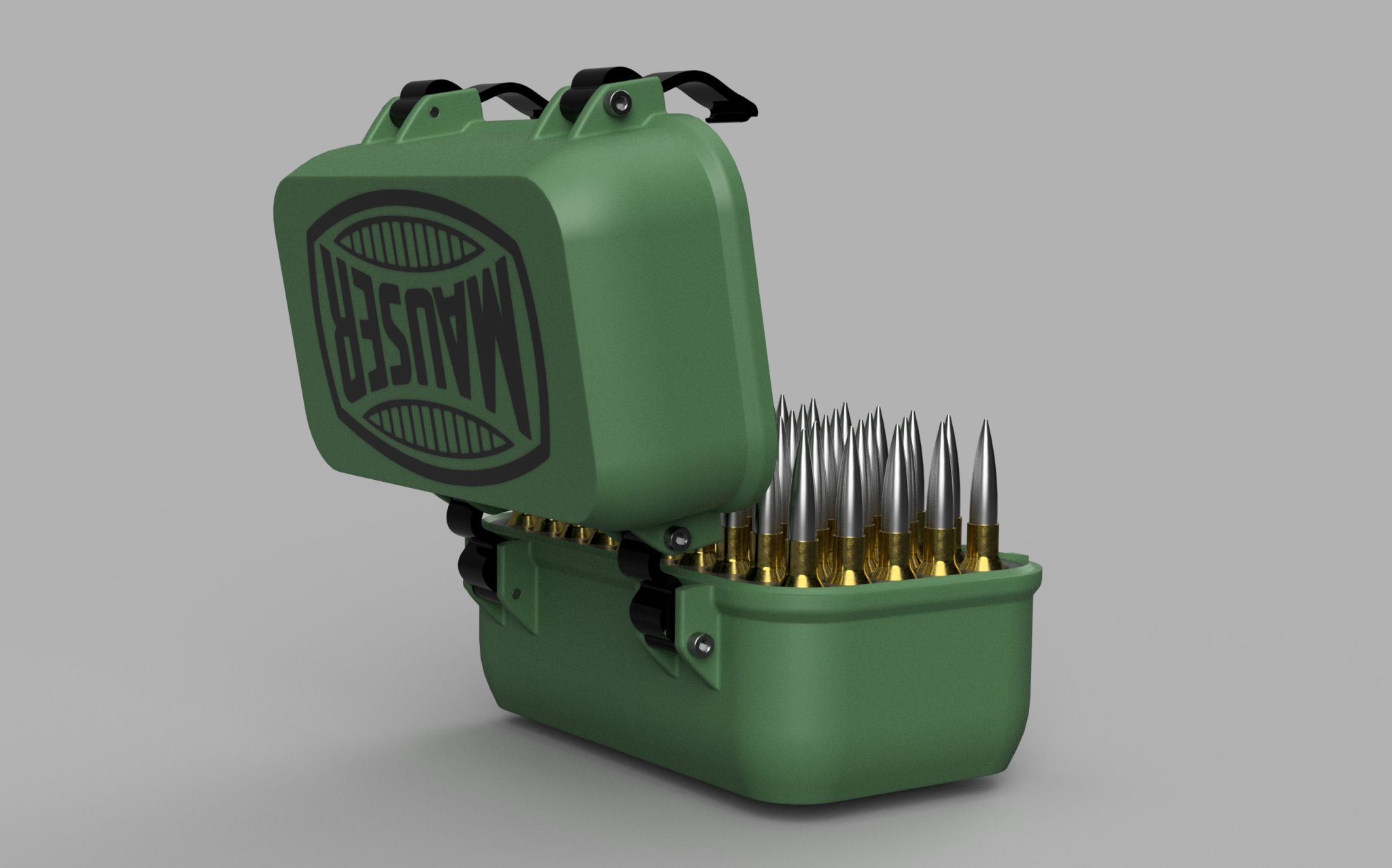 Hộp đạn cho súng Mauser Thụy Điển 6,5x55