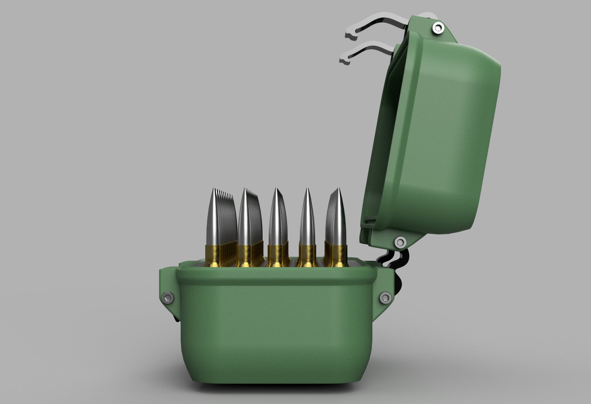 Hộp đạn cho súng Mauser Thụy Điển 6,5x55