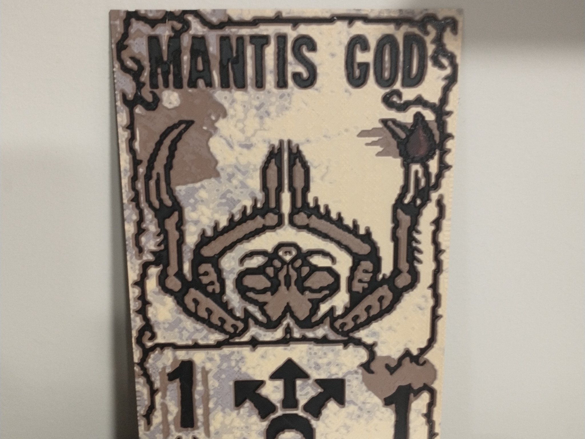 Thần Mantis - Mô hình nghệ thuật độc đáo từ Hueforge