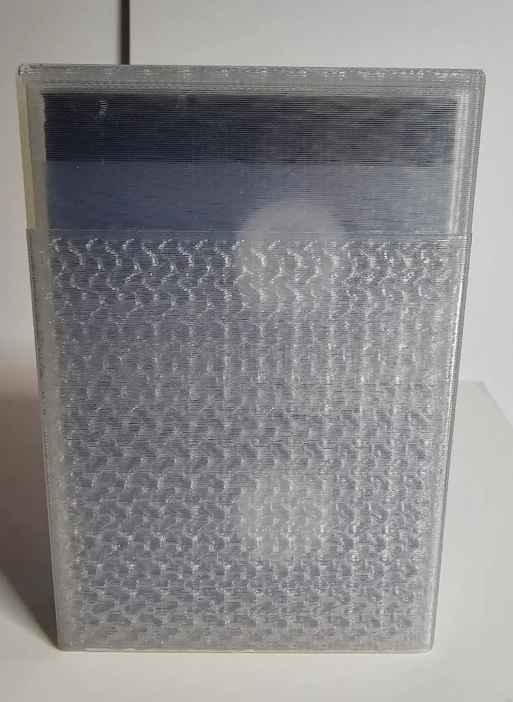 Hộp tham số đơn giản với nắp cao hơn cạnh