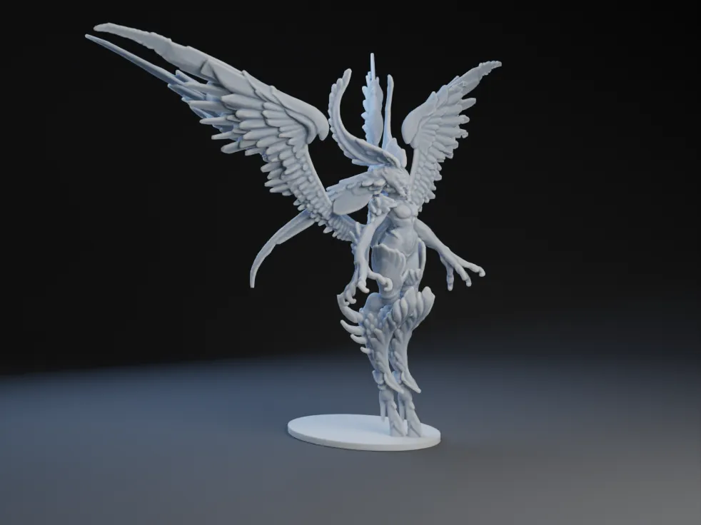 Nhân vật Garuda từ trò chơi Final Fantasy XIV