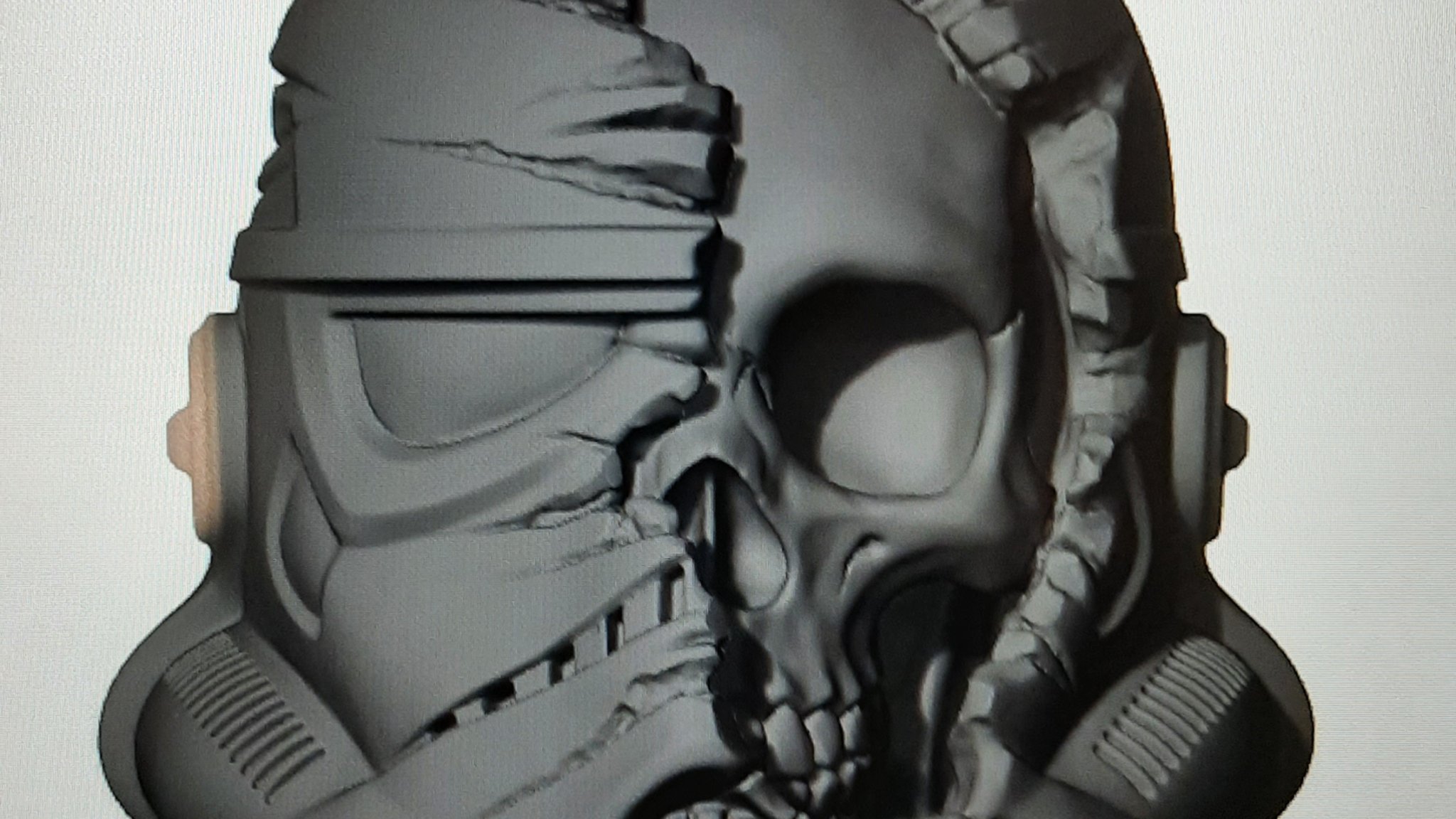 Giá đỡ DeathStropper tự chế cho mô hình Star Wars