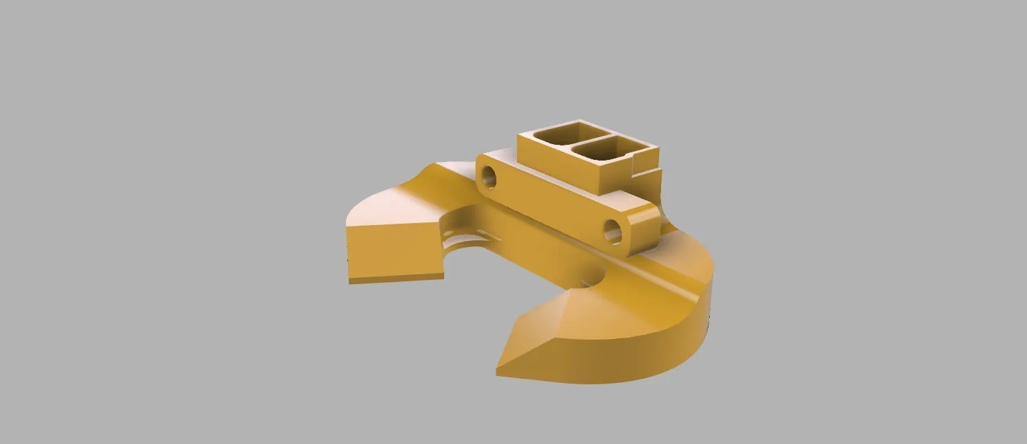 **Ống dẫn quạt cho máy in 3D QIDI X-CF Pro Low Temp**