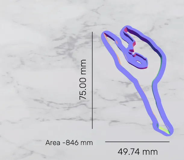 Cắt bánh quy hình vũ công cho bữa tiệc thể thao