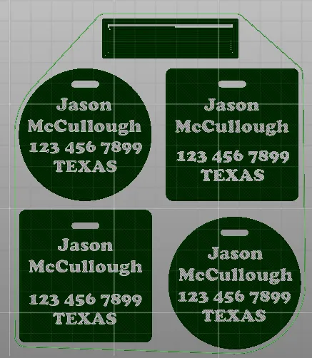 Thẻ hành lý du lịch đa dạng cho mọi chuyến đi