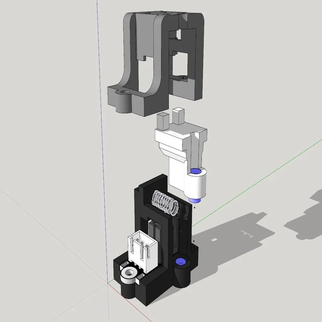 Cảm biến quang học phát hiện hết filament