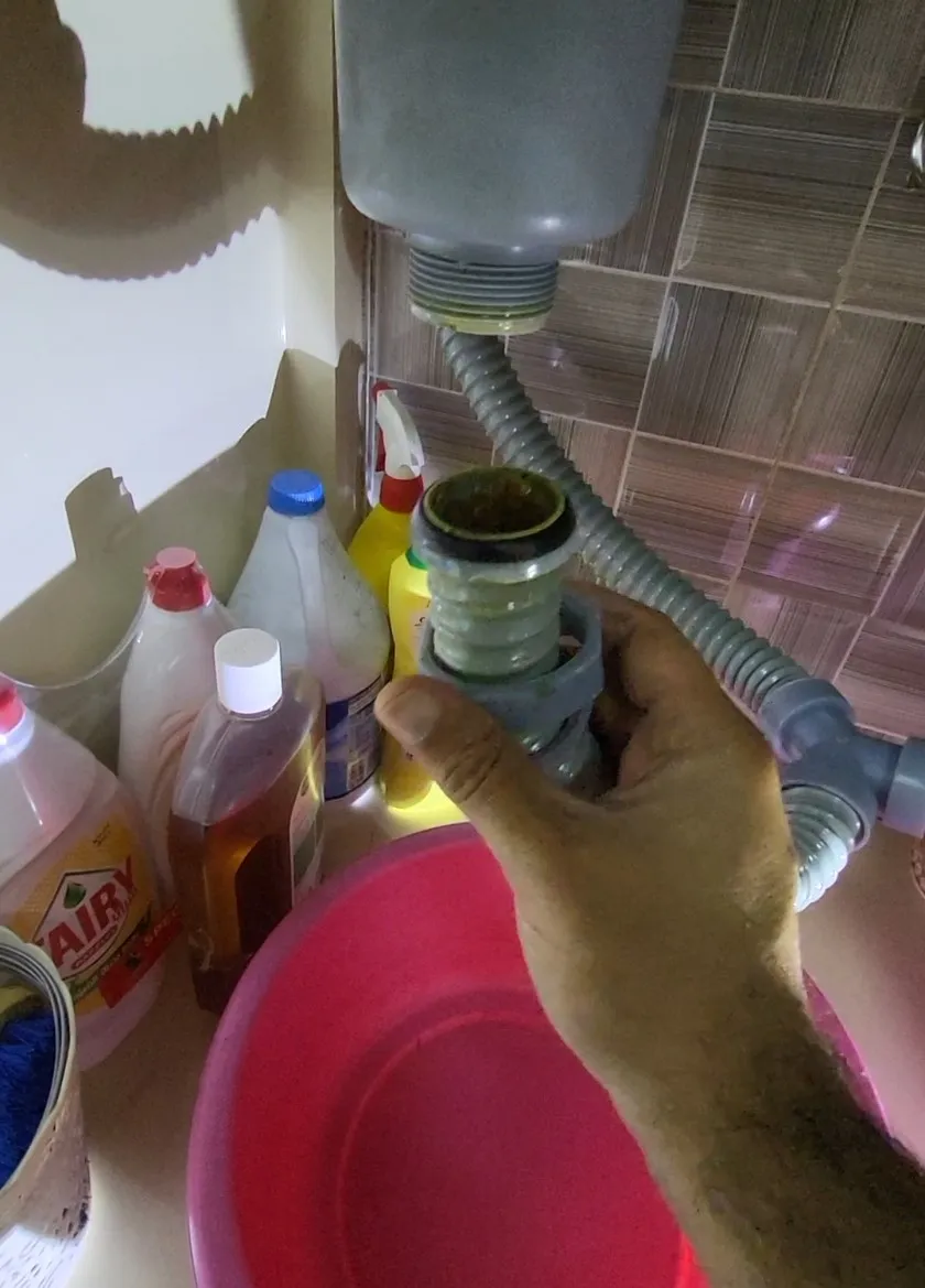 Nút kẹp 2 phần cho sửa chữa bồn rửa bát