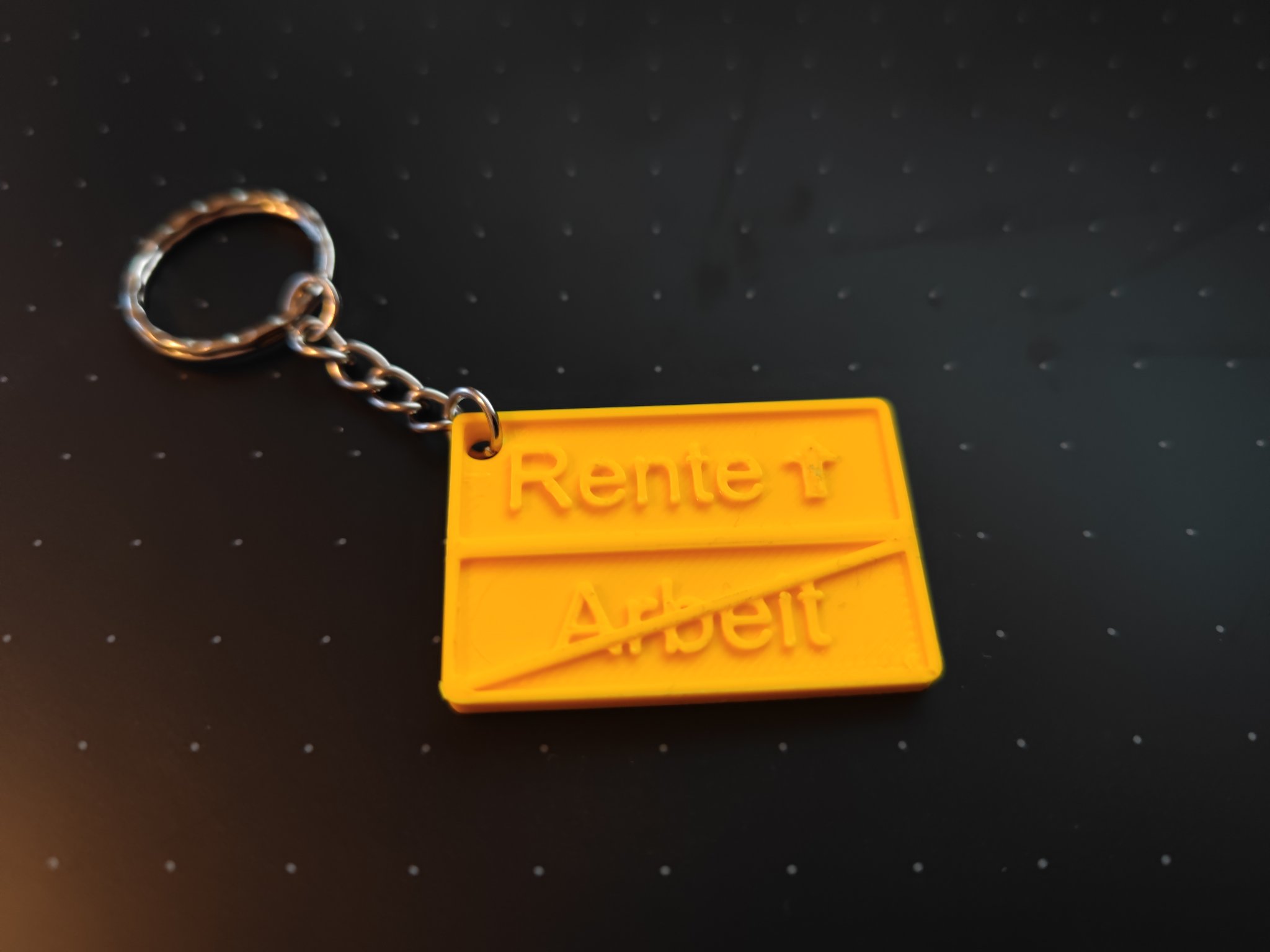 Móc khóa nghỉ hưu dành cho đồng nghiệp