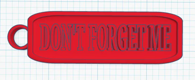 Móc khóa nhắc nhở để không quên chìa khóa