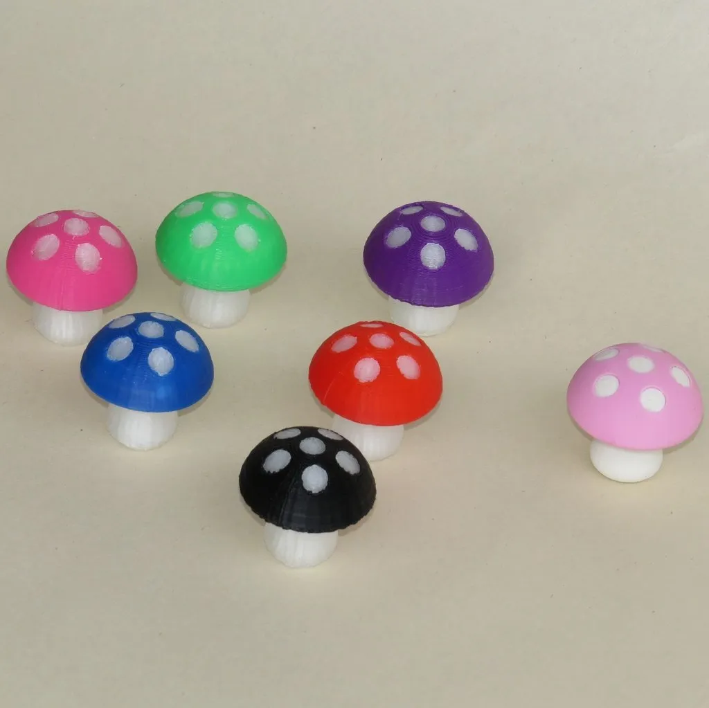 Cục tẩy hình nấm Nhật Bản cho học tập 3D