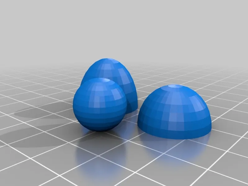 Mô hình quả trứng 3D cho lớp học thiết kế cơ bản