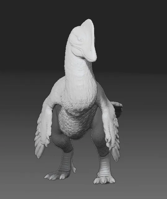 Mô hình Anzu - loài khủng long oviraptor chi tiết