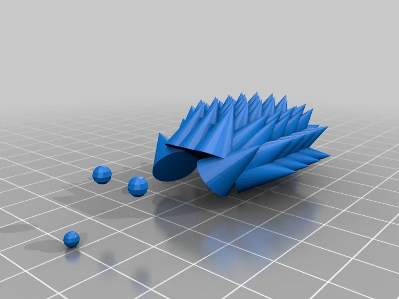 Nhím đất 3D do học sinh Cooper thiết kế