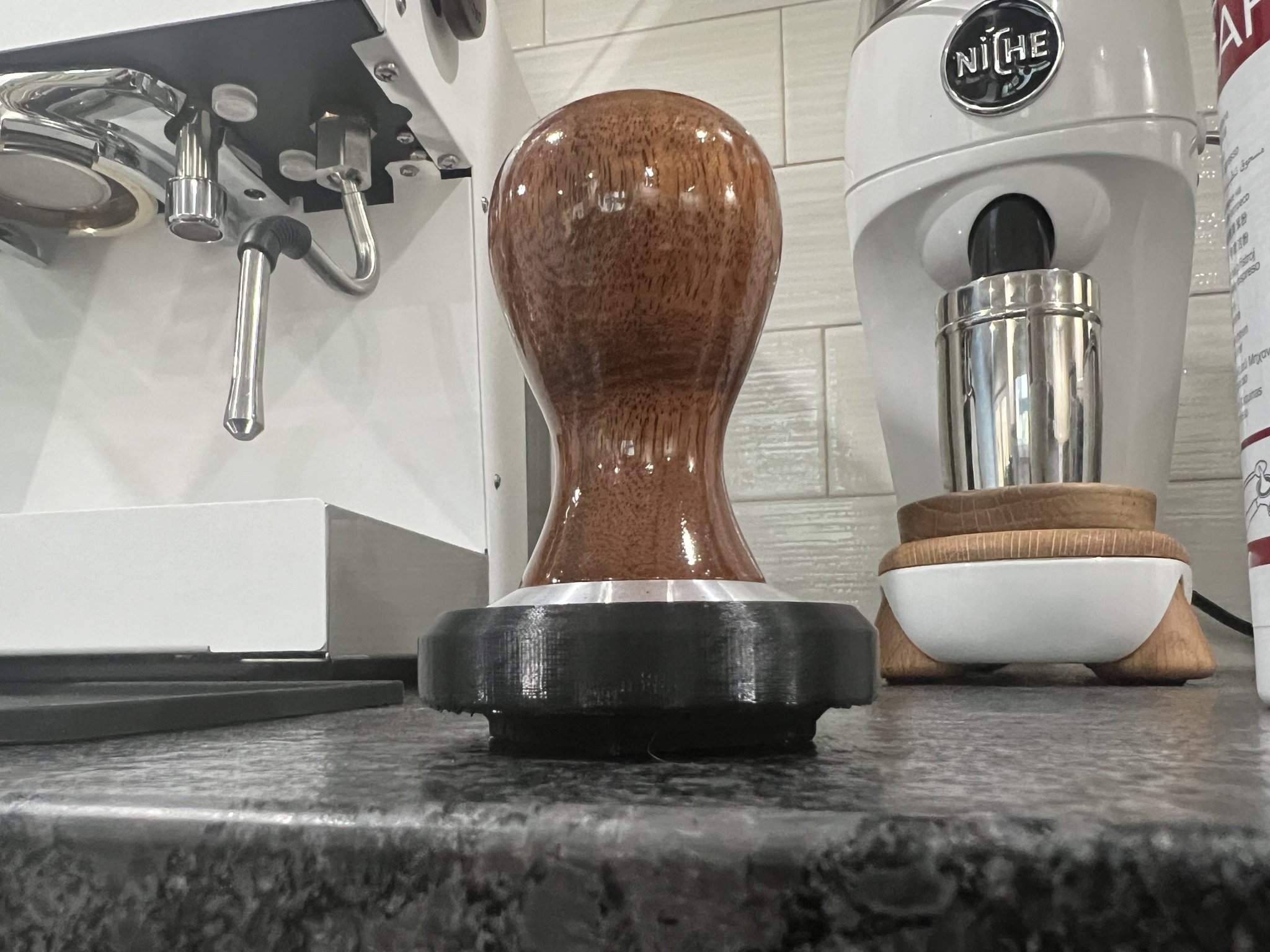 Giá đỡ tamper 58mm - Phiên bản remix Gridfinity