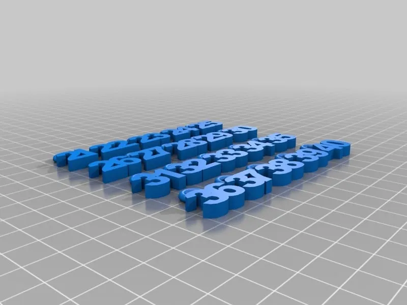 Số thứ tự xếp hàng cho học sinh trong lớp học