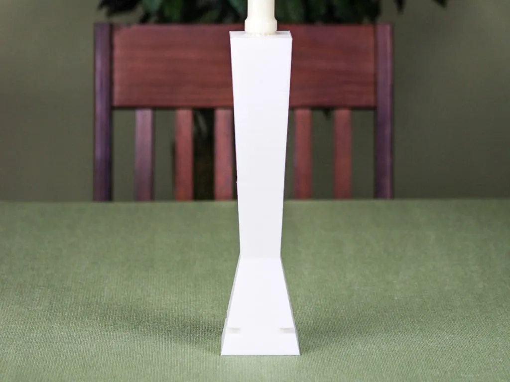 Giá đỡ nến thanh lịch cao 265mm cho bàn ăn