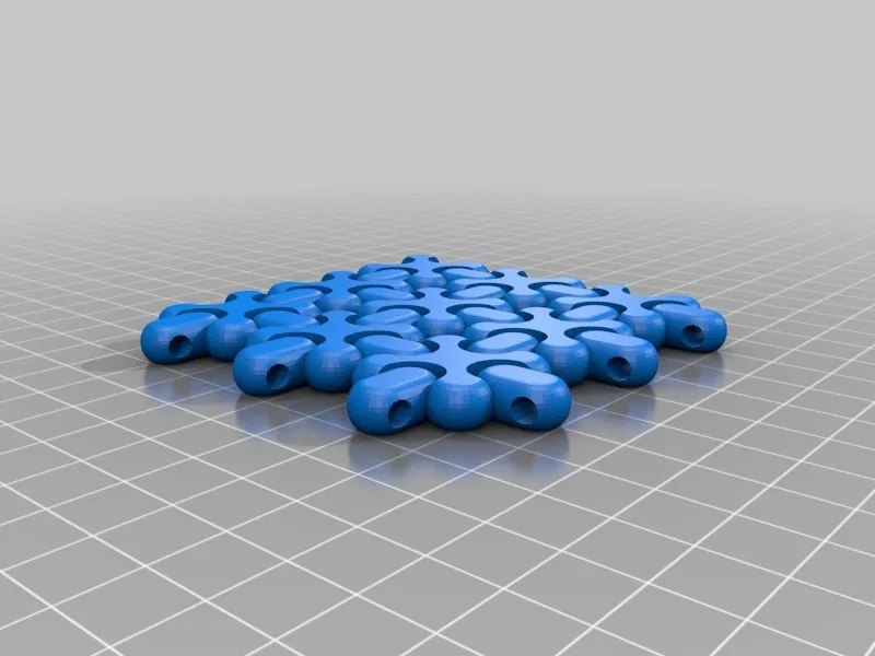 Tấm lót bàn ăn linh hoạt FlexMesh 1.0 đầy màu sắc