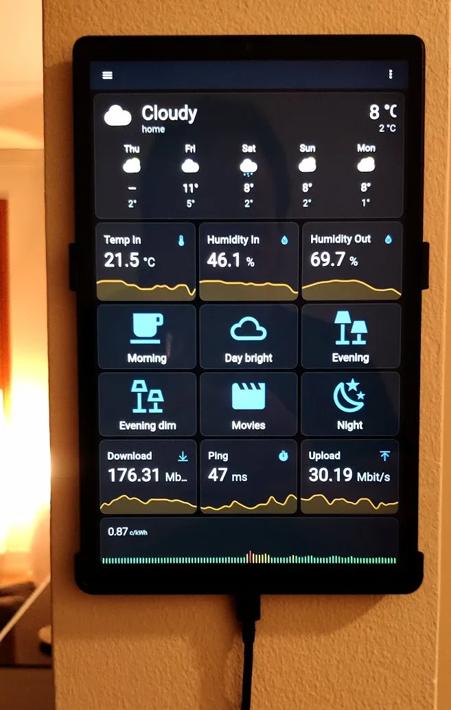 Giá đỡ máy tính bảng Lenovo K10 treo tường