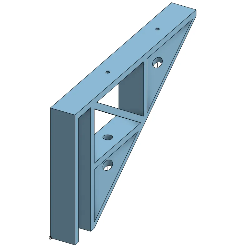 Giá đỡ kiểu kệ cho giường Mandel của Ikea