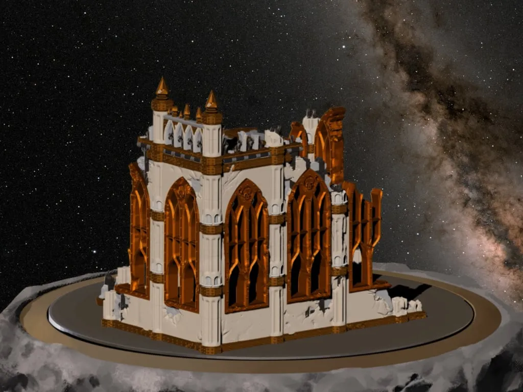 Nhà xây dựng chiến trường - Địa hình sci-fi grimdark