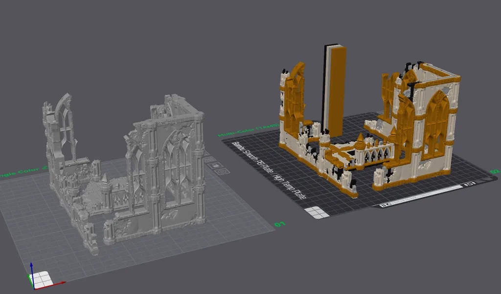 Nhà xây dựng chiến trường - Địa hình sci-fi grimdark