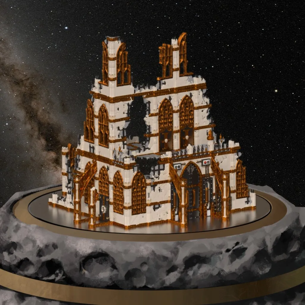 Xây dựng địa hình chiến trường grimdark sci-fi