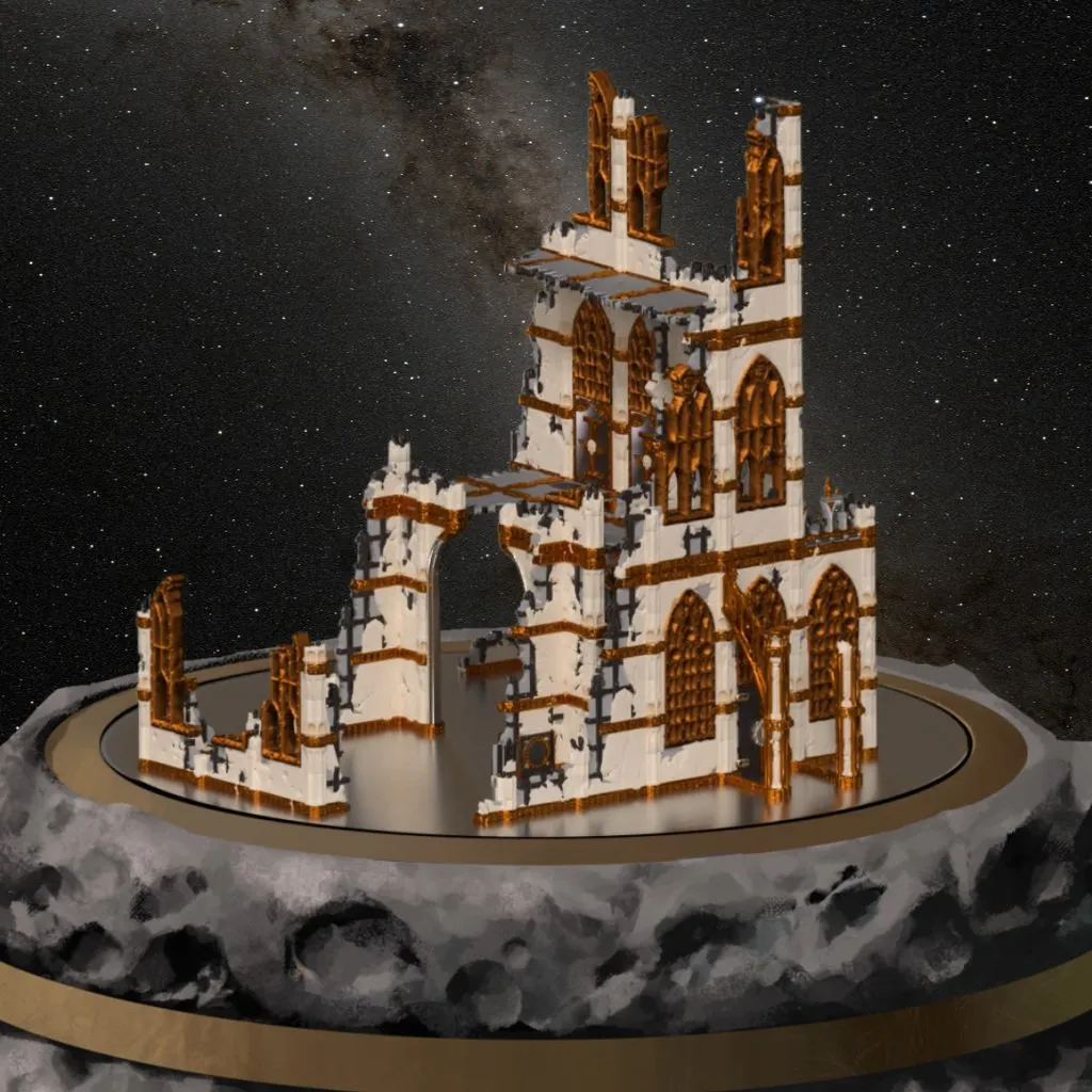 Xây dựng địa hình chiến trường grimdark sci-fi