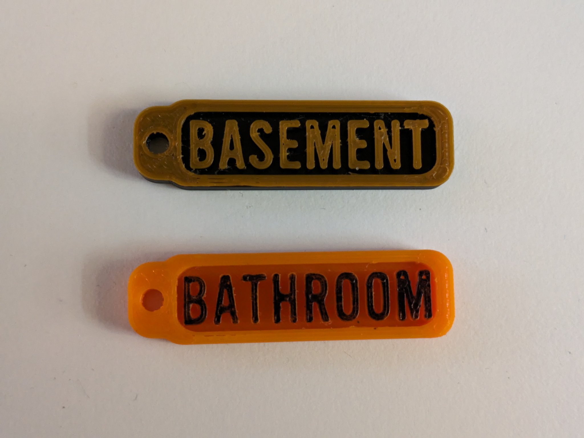 Móc khóa đơn giản tùy chỉnh cho mọi không gian phòng