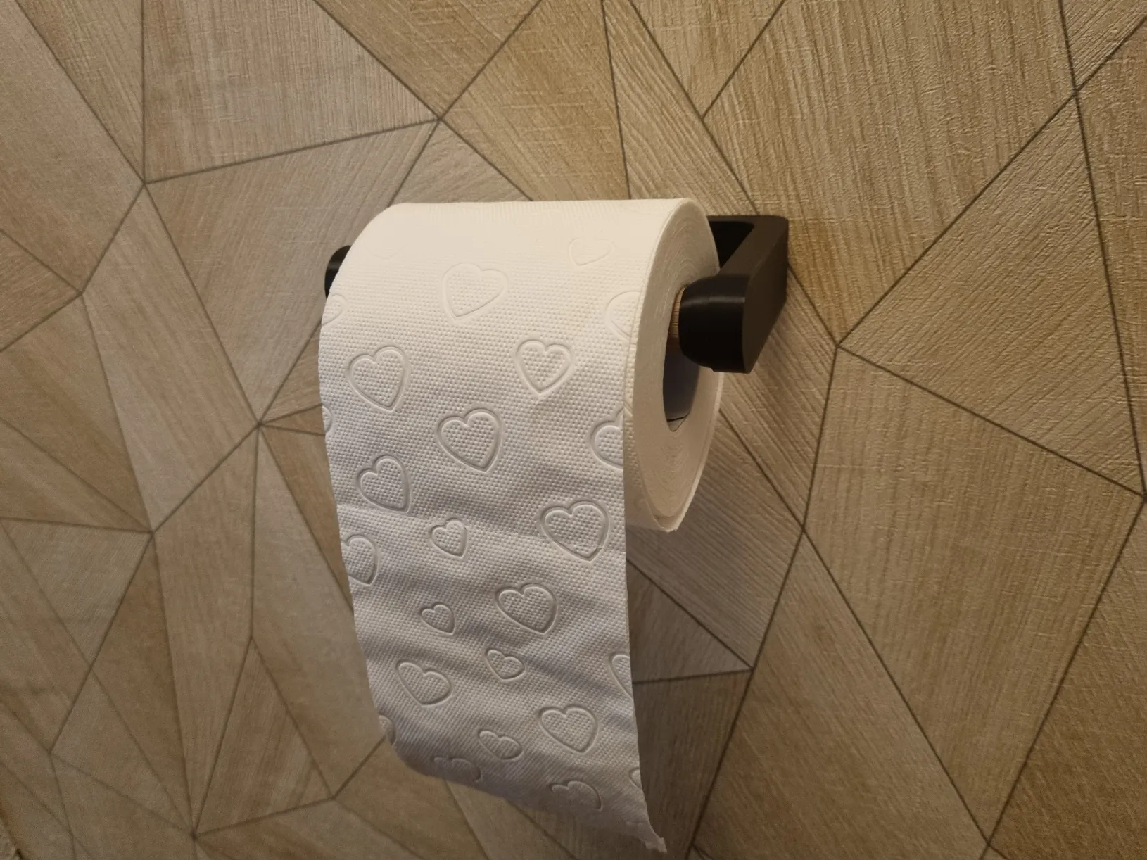 Giá đỡ giấy vệ sinh bằng gỗ cho phòng tắm