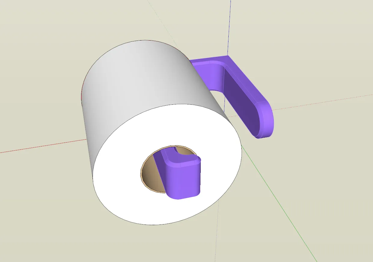 Giá đỡ giấy vệ sinh treo tường thiết kế tinh tế với hệ t...