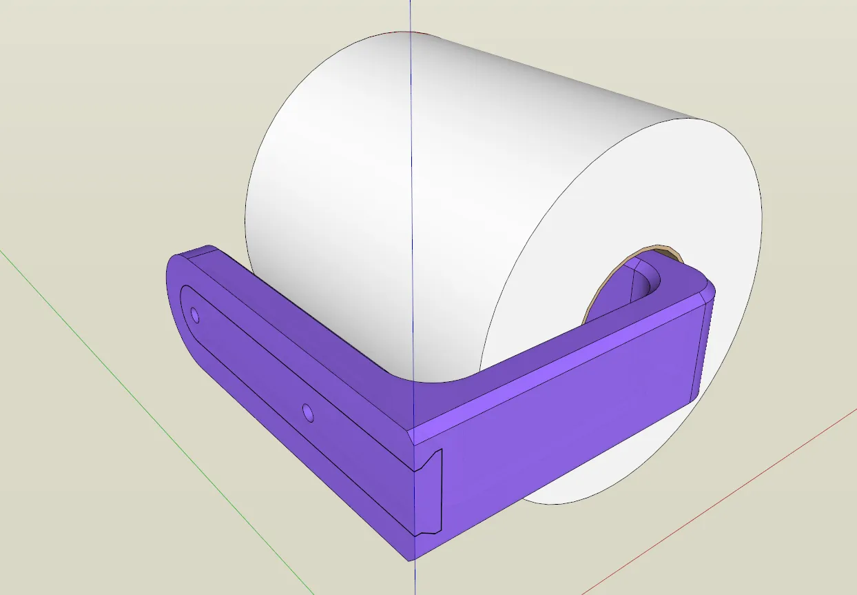 Giá đỡ giấy vệ sinh treo tường thiết kế tinh tế với hệ t...