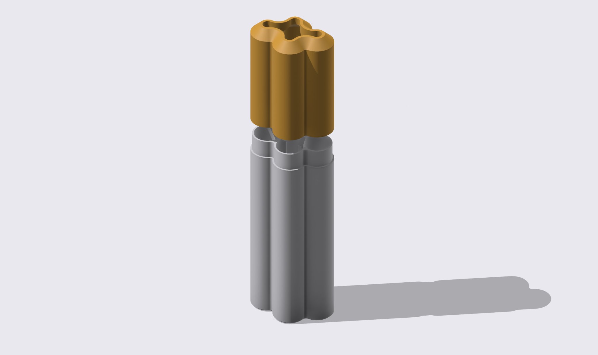 Kệ lưu trữ nến cho bốn cây nến