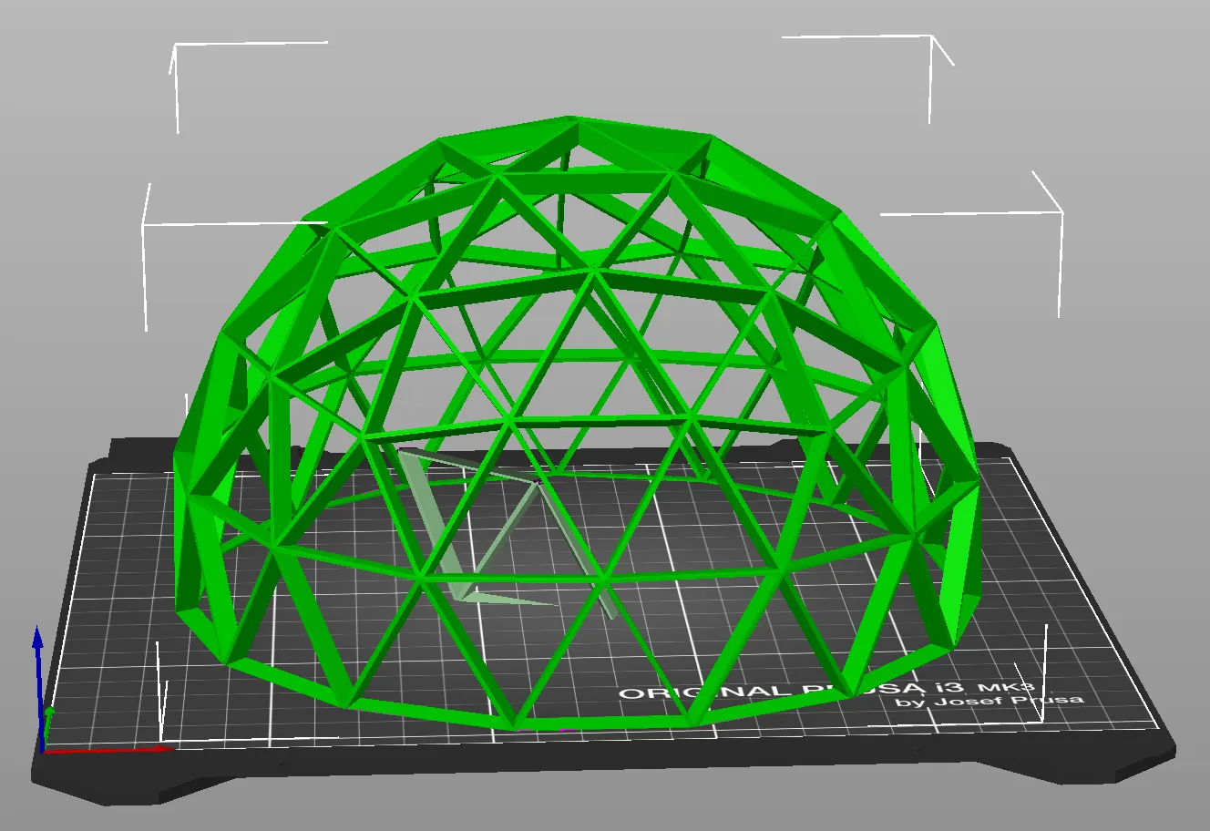 Mái vòm địa lý kiểu Geodesic