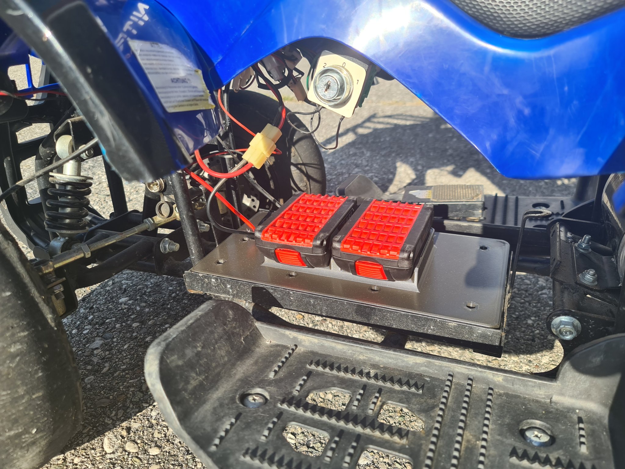 Giá đỡ thay thế pin Bosch 36V cho xe đồ chơi và xe điện