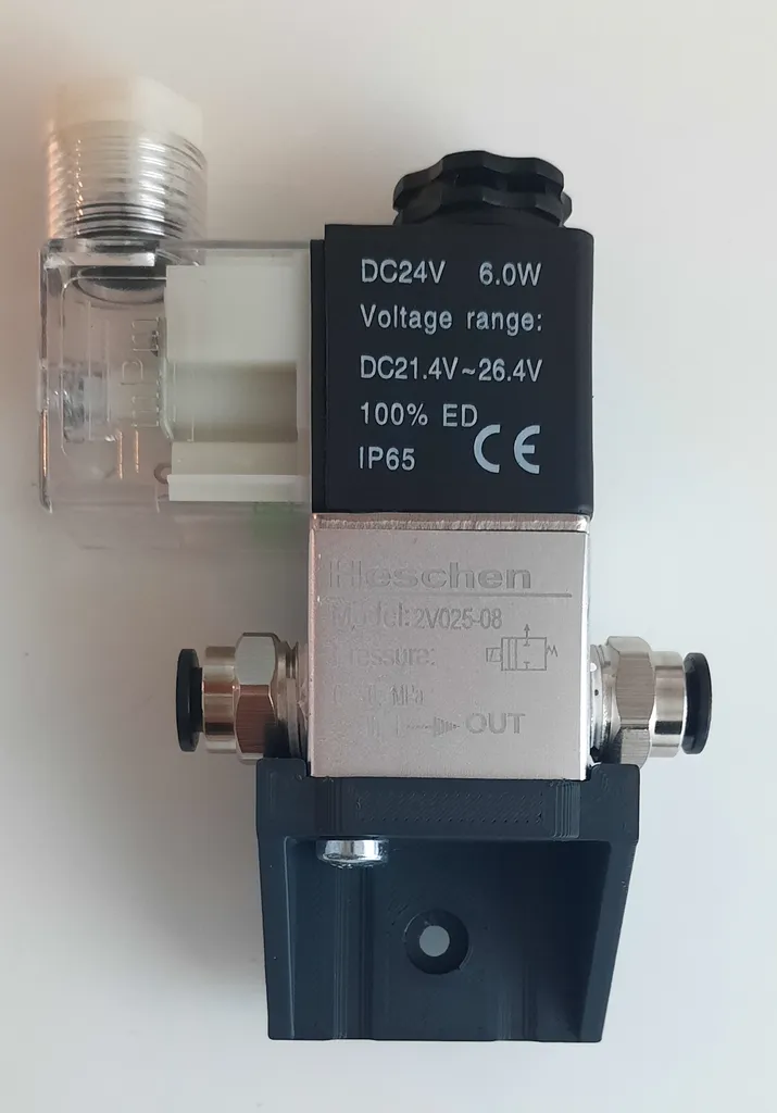 Giá đỡ van điện từ 2V025 cho máy nén khí
