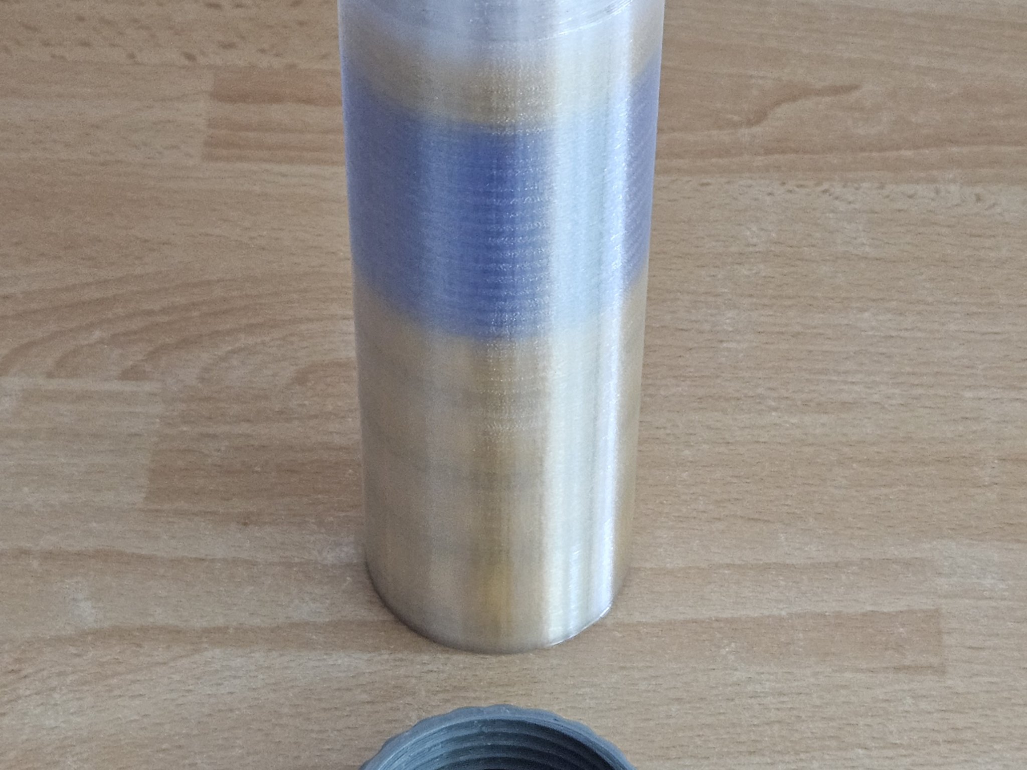 Đồ chứa gel silica kín khí với nắp vặn và gioăng TPU