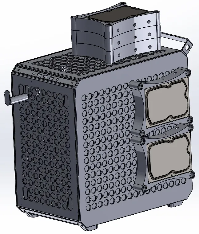 Giá đỡ HDD chồng lên cho Cooler Master Qube 500