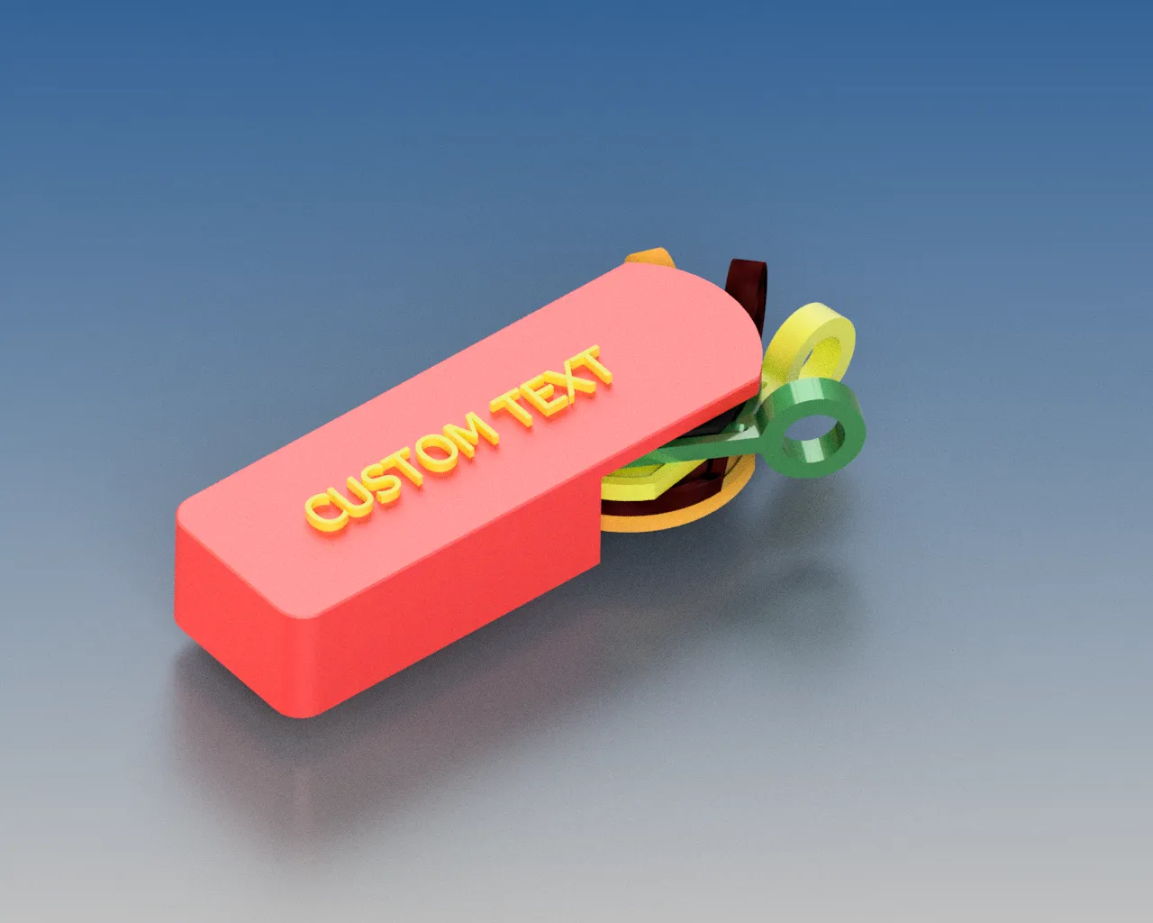 Chìa khóa đa năng với móc treo dễ dàng tháo lắp