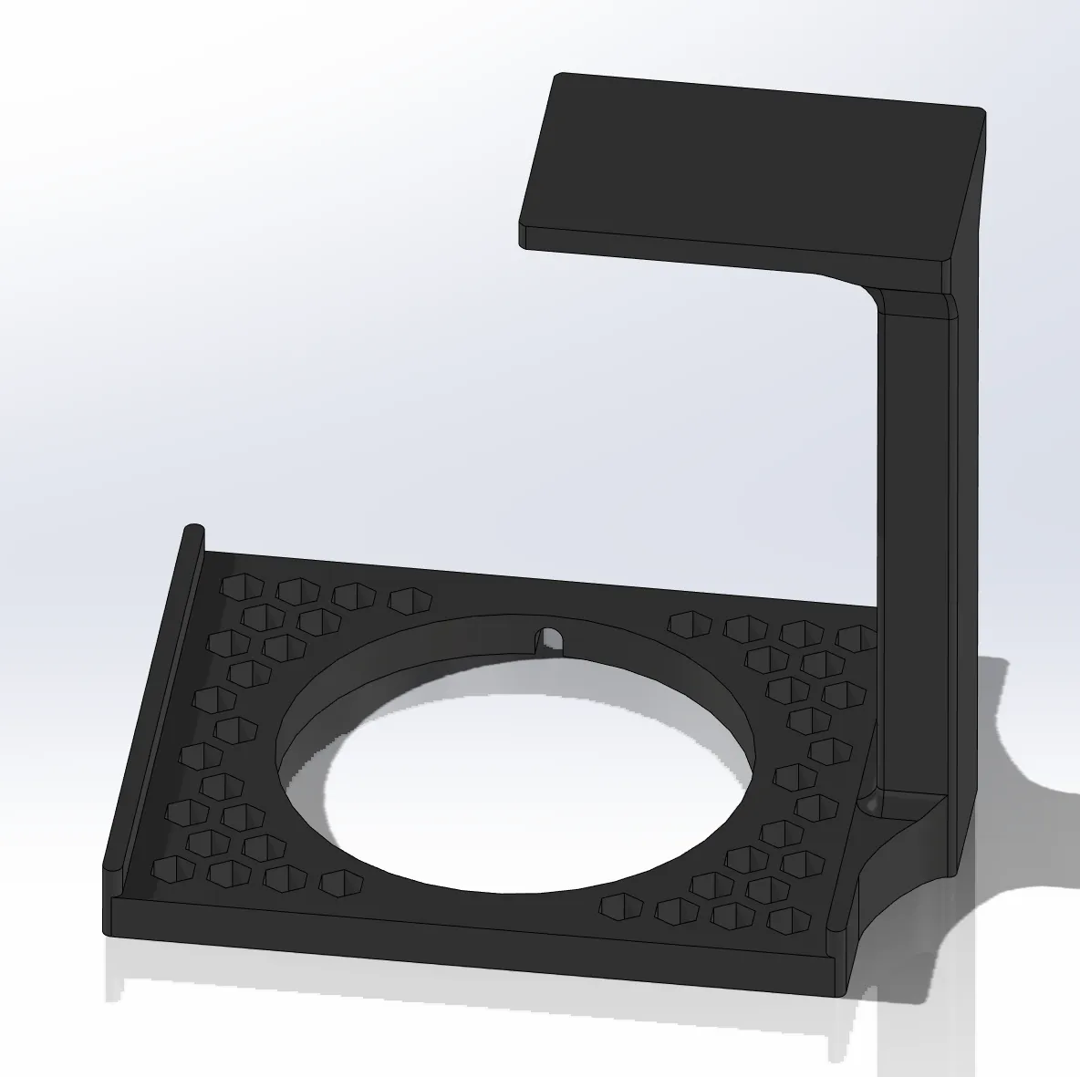 Giá đỡ iPhone MagSafe dưới bàn sử dụng keo dán