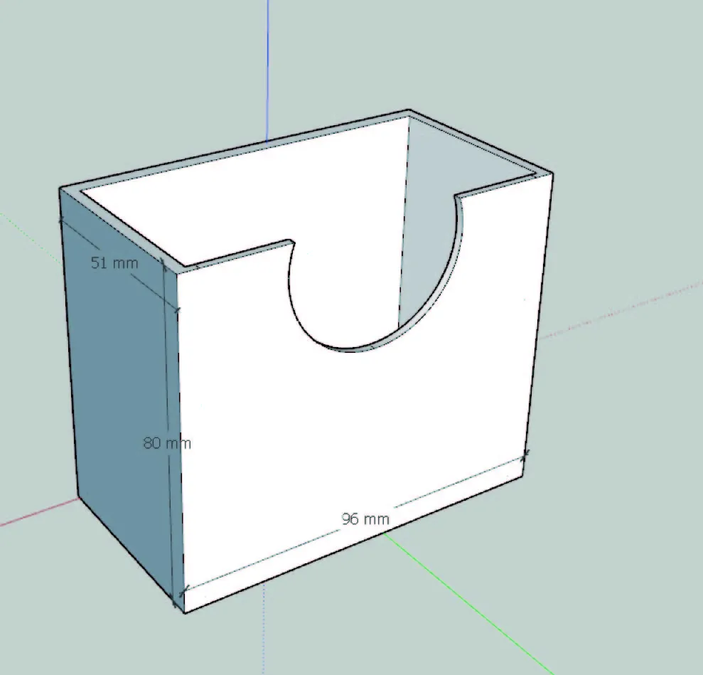 Giá đỡ cáp và đế cho đồng hồ đa năng PC Cooler Master QUBE 500