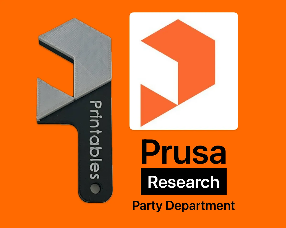 Móc khóa mở nắp chai với logo Printables