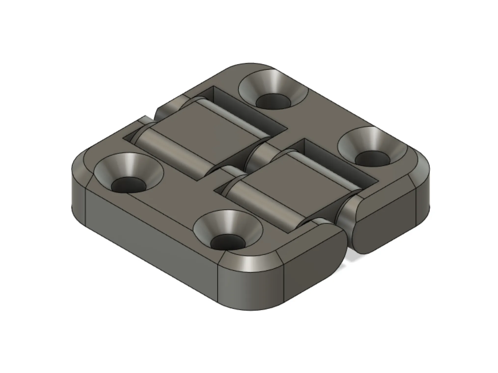 Bản lề xoay 360 độ với vít máy 3mm chìm