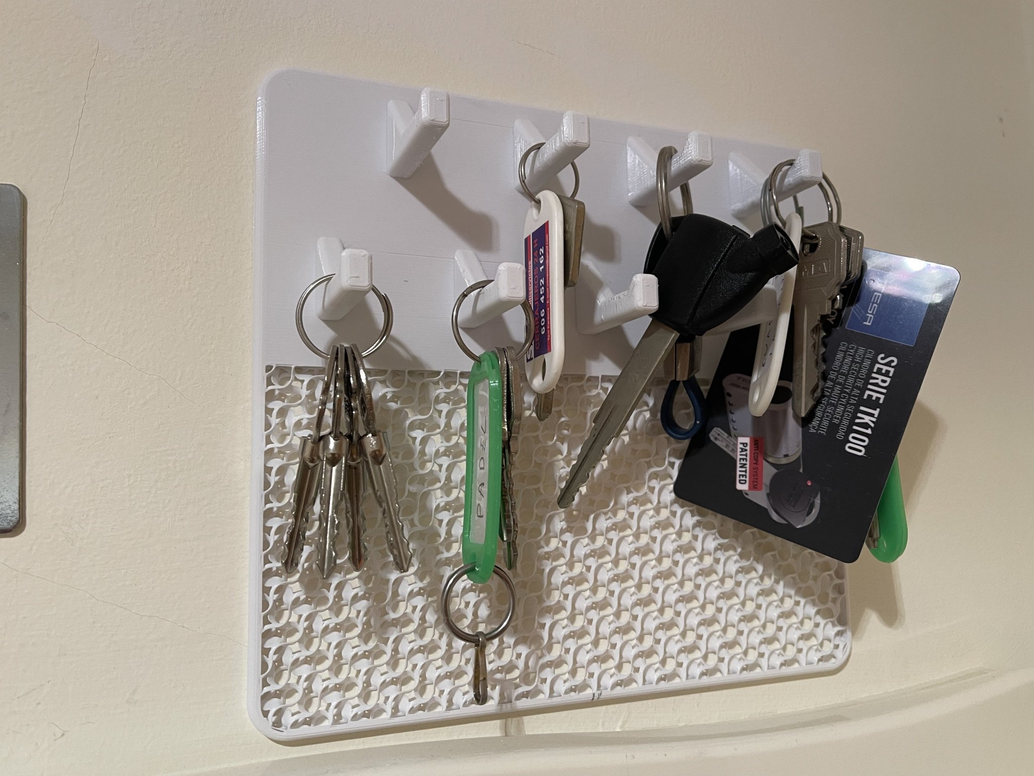 Giá treo chìa khóa với thiết kế hiện đại