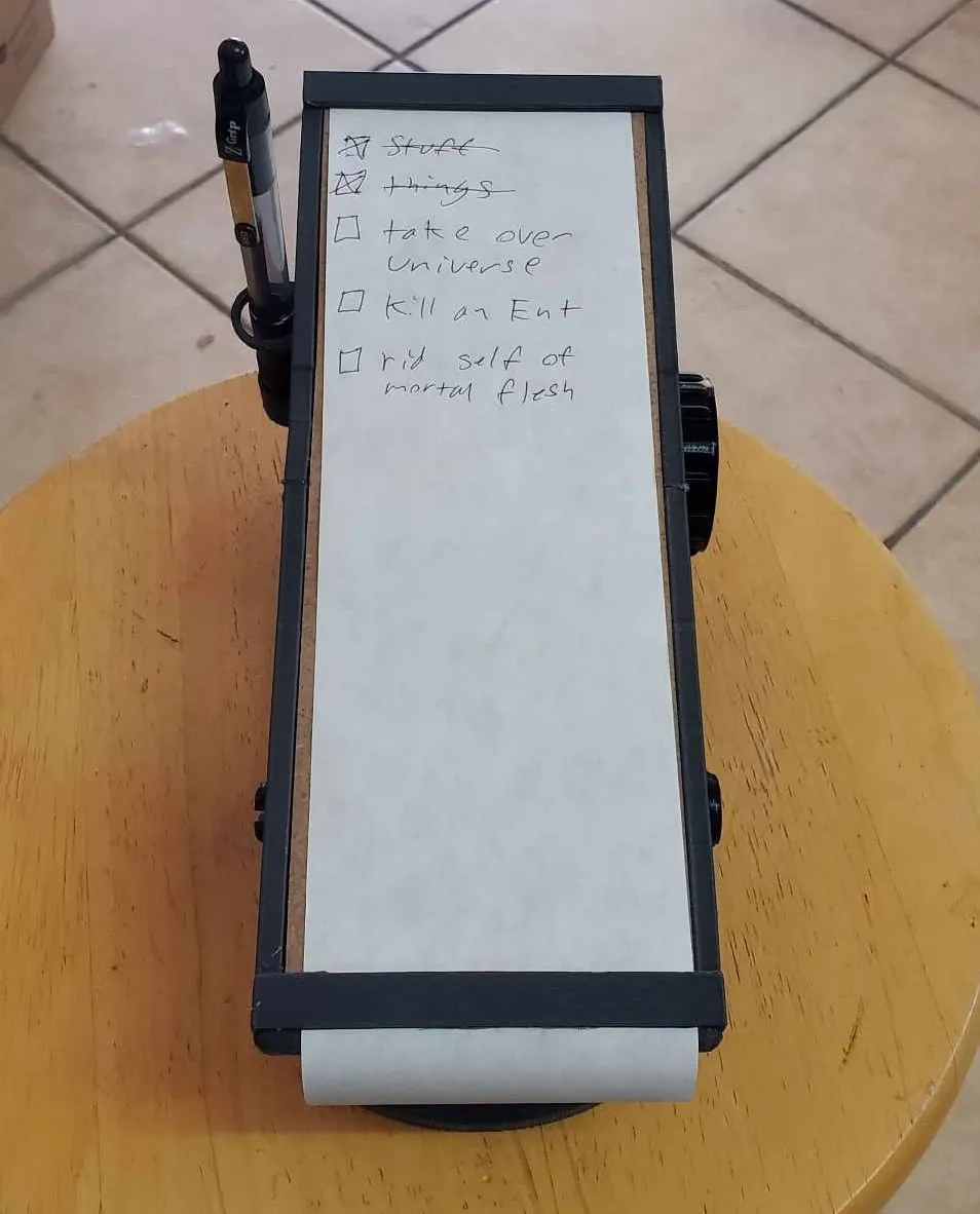 Danh sách công việc cuộn cho bàn làm việc