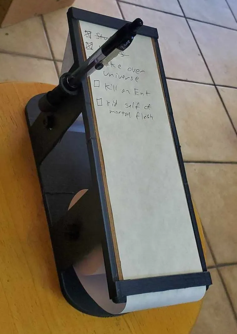 Danh sách công việc cuộn cho bàn làm việc