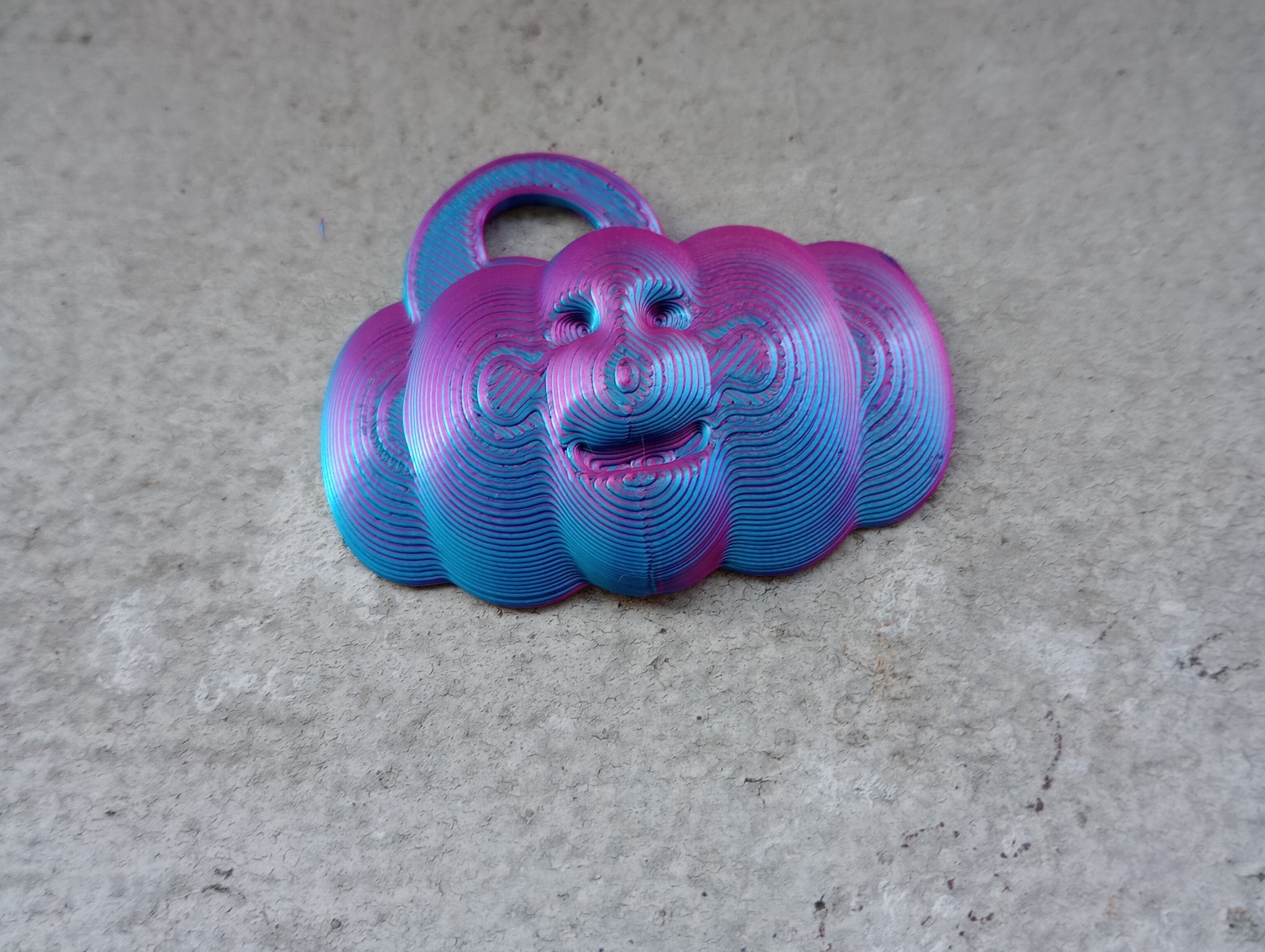 Móc khóa bí ngô dễ thương cho Halloween