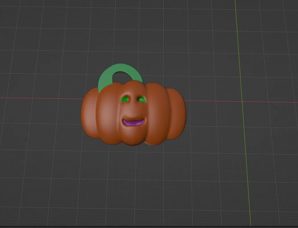 Móc khóa bí ngô dễ thương cho Halloween