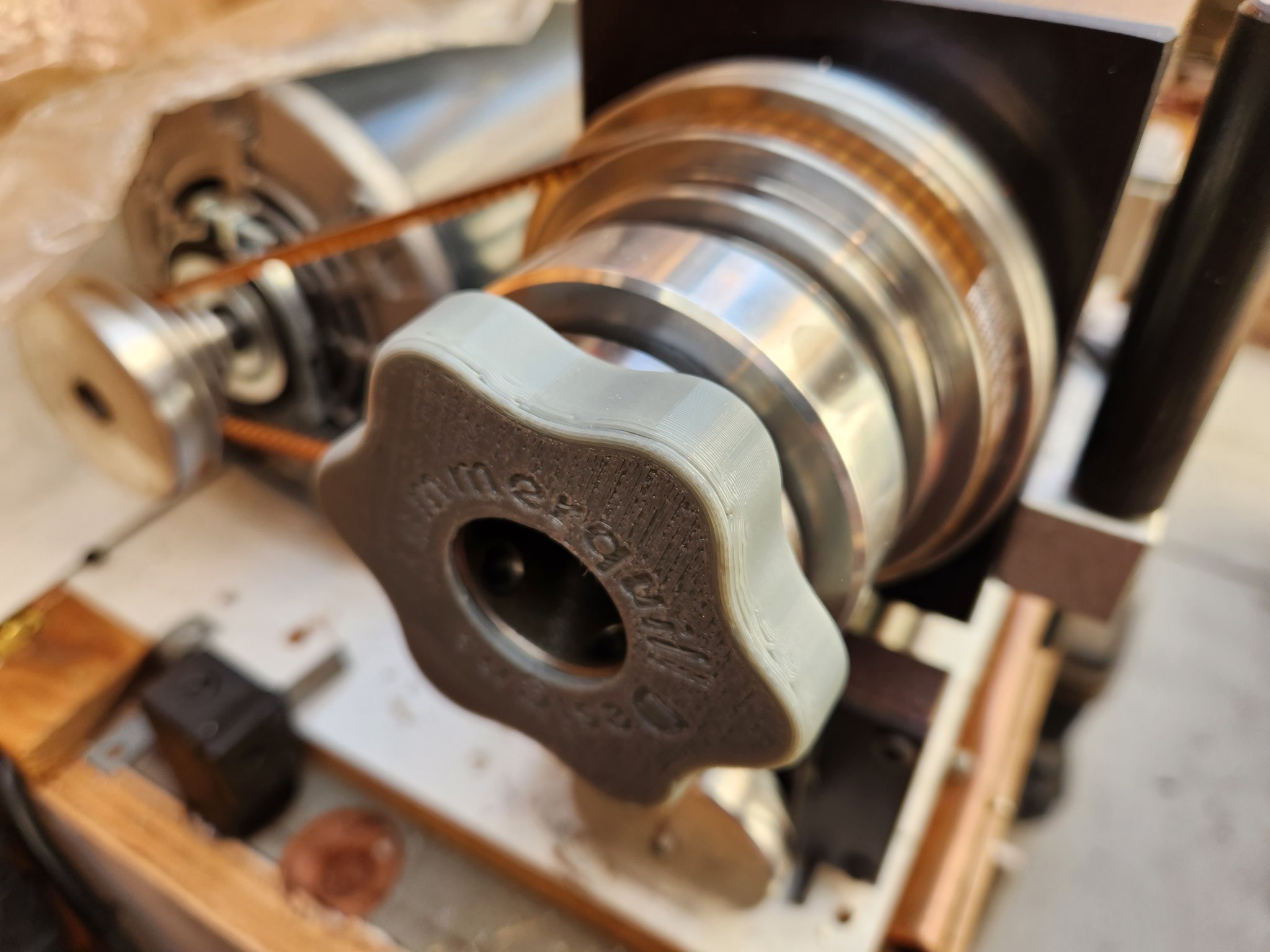 Tay cầm cho thanh kéo Taig 5C trong gia công tiện